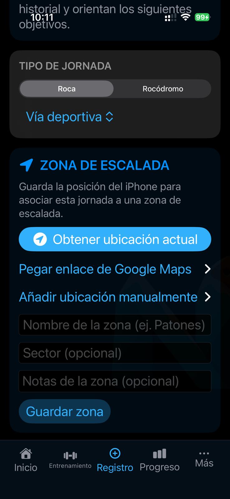 NEXO geolocation