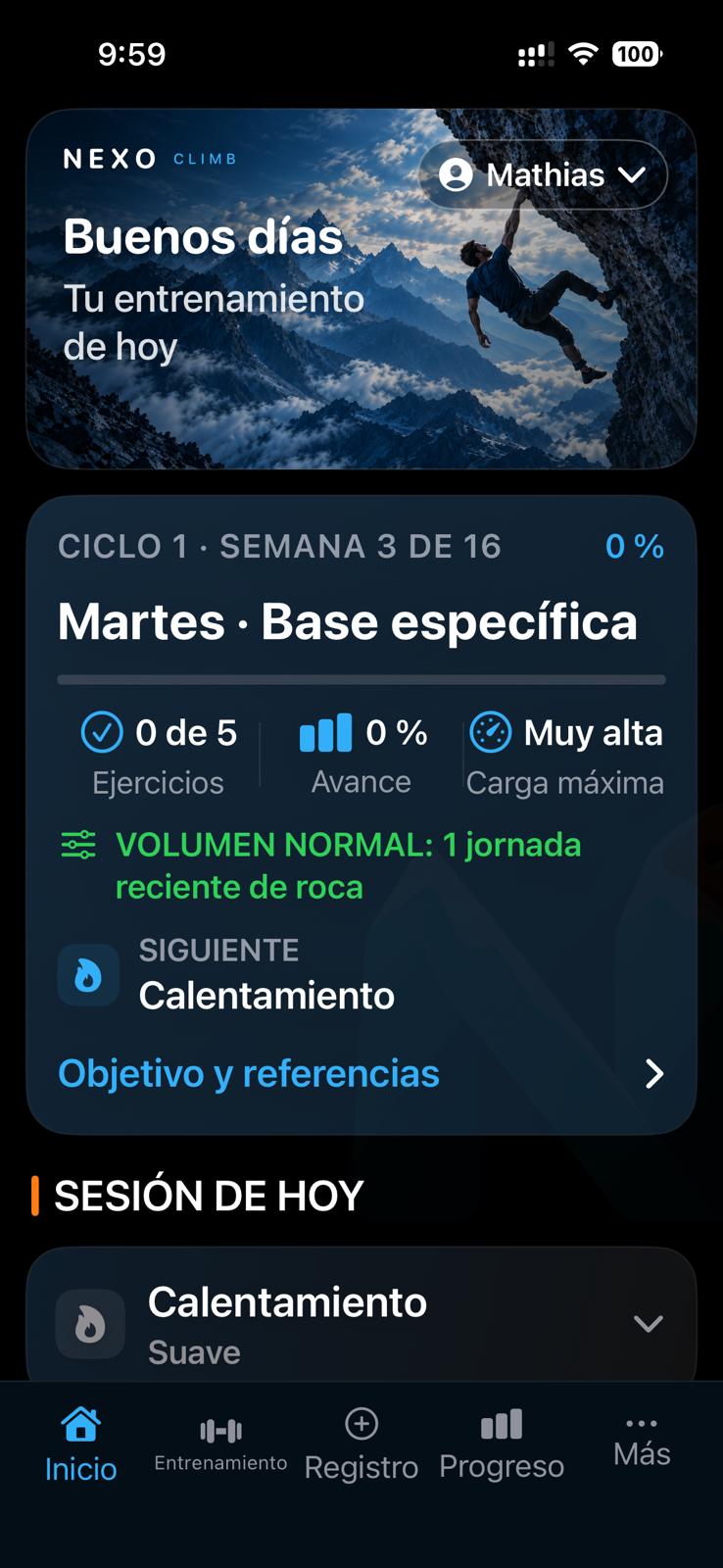 NEXO CLIMB